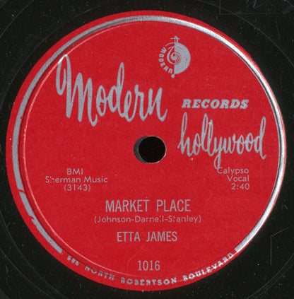 Etta James : Market Place / The Pick-Up (10")