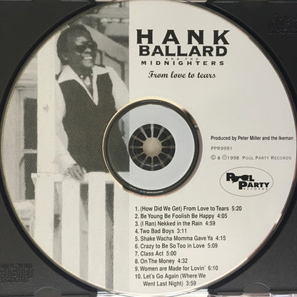 Hank Ballard & The Midnighters : From Love To Tears (CD, Album)