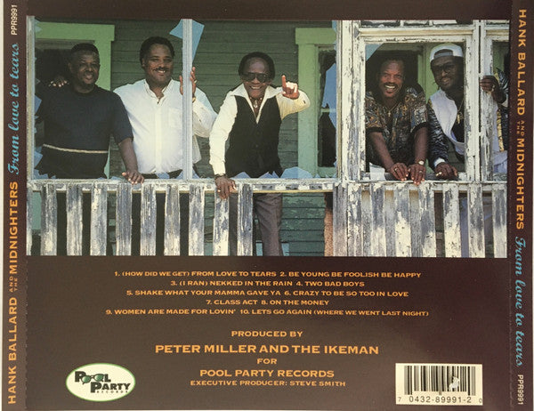 Hank Ballard & The Midnighters : From Love To Tears (CD, Album)