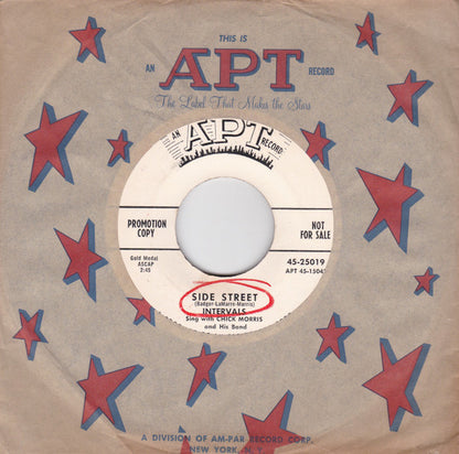 The Intervals (2) Sing With Chick Morris And His Band : Side Street (7", Single, Promo)