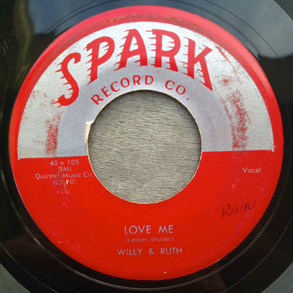 Willy & Ruth : Love Me / Cordelia (7", Single)