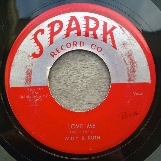 Willy & Ruth : Love Me / Cordelia (7", Single)