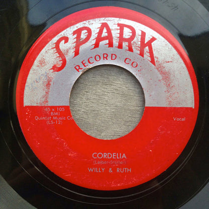 Willy & Ruth : Love Me / Cordelia (7", Single)