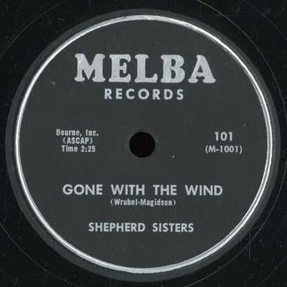 The Shepherd Sisters : Gone With The Wind / Rock 'N Roll Cha, Cha, Cha (10")