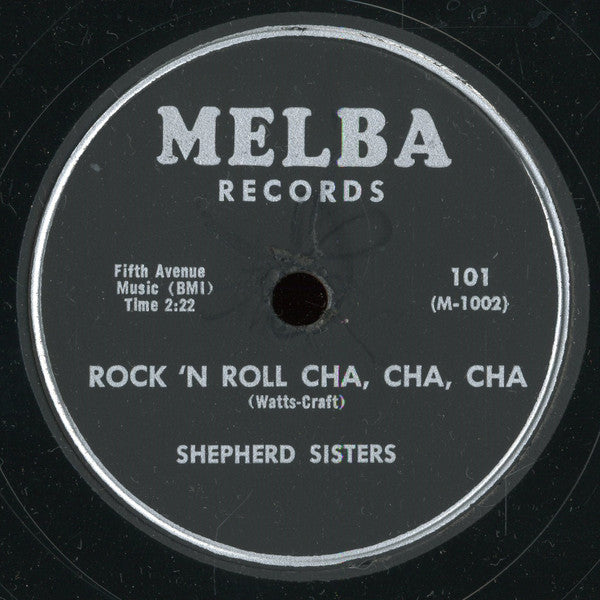 The Shepherd Sisters : Gone With The Wind / Rock 'N Roll Cha, Cha, Cha (10")