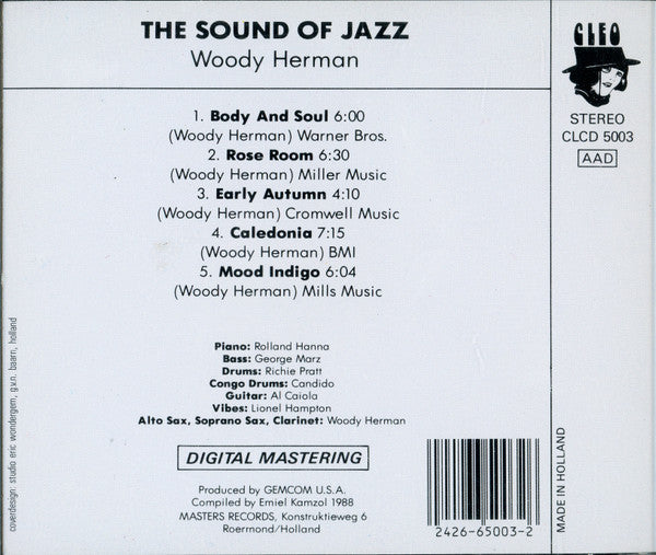 Woody Herman : Sound Of Jazz (CD)