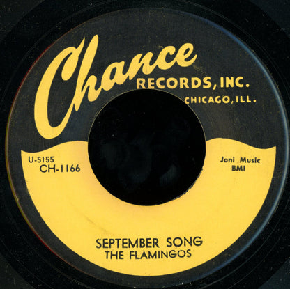 The Moonglows / The Flamingos : My Love / September Song (7", Unofficial)