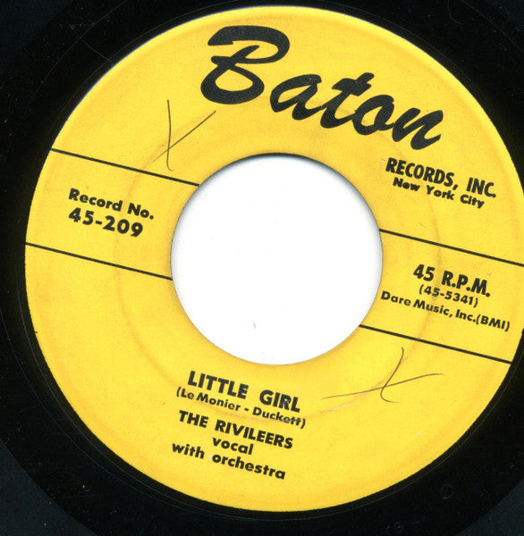 The Rivileers : Don't Ever Leave Me (7", Single)