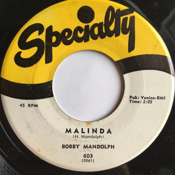 Bobby Mandolph : Little Sally Walker / Malinda (7", Single, Var)
