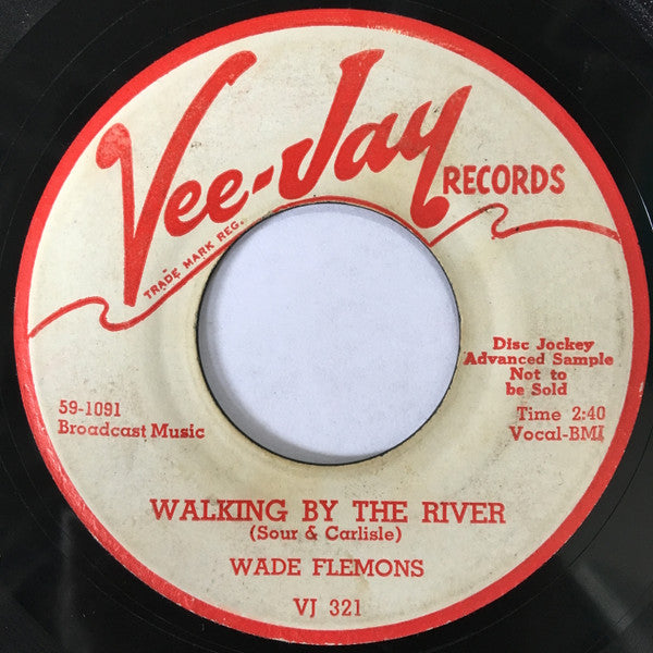Wade Flemons : Slow Motion / Walking By The River (7", Single, Promo)