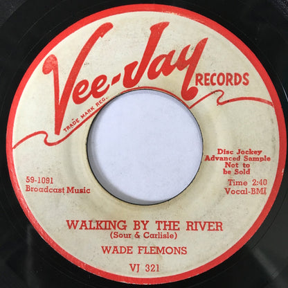 Wade Flemons : Slow Motion / Walking By The River (7", Single, Promo)