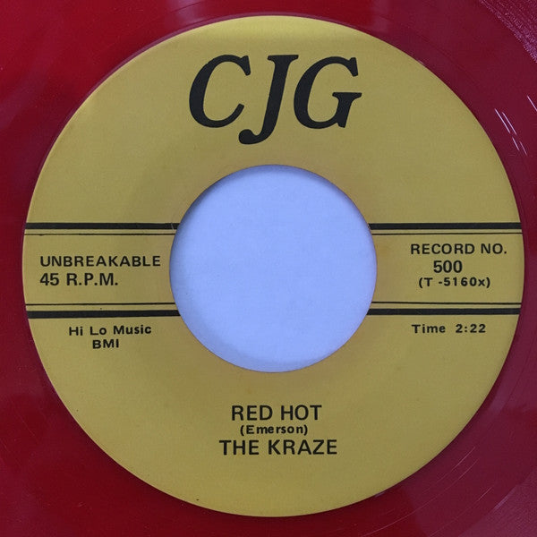 The Kraze (2) : Rock Billy Boogie / Red Hot (7")