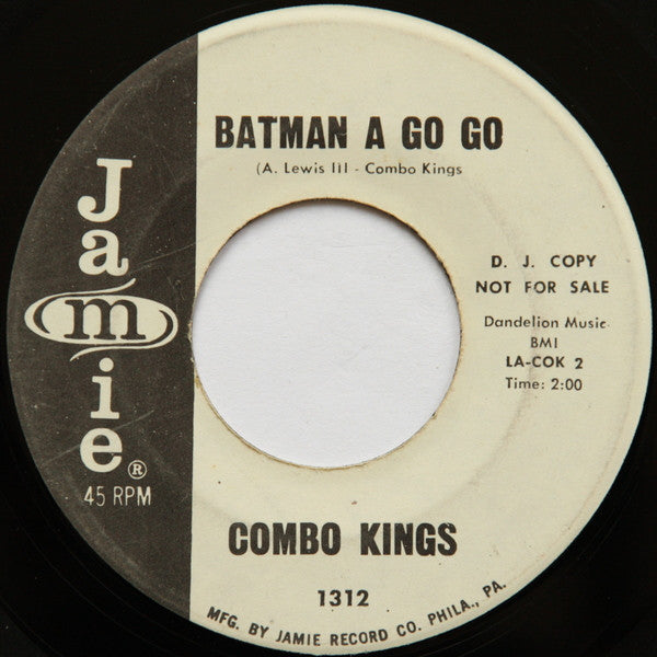 The Combo Kings : Do The Slow Fizz / Batman A Go Go (7", Single, Promo)