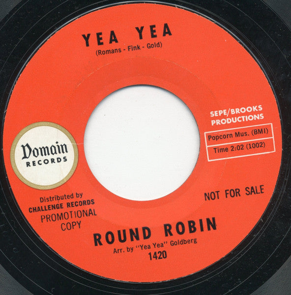 Round Robin : Land Of A Thousand Dances "The Na Na Song" (7", Promo, Styrene)