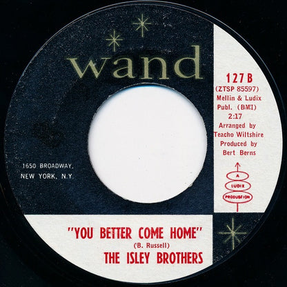 The Isley Brothers : Twistin' With Linda (7", Mono, Styrene)