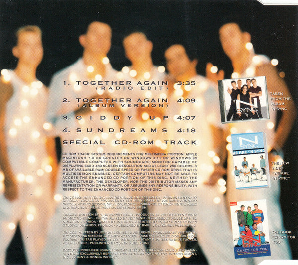 *NSYNC : Together Again (CD, Maxi, Enh)