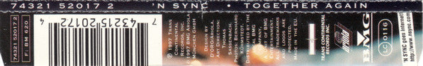 *NSYNC : Together Again (CD, Maxi, Enh)