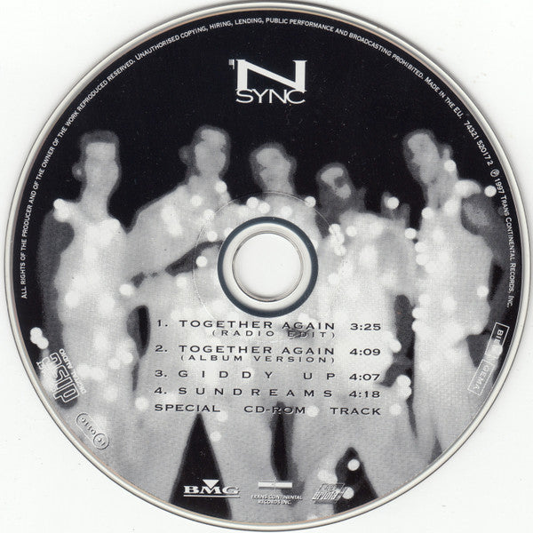 *NSYNC : Together Again (CD, Maxi, Enh)