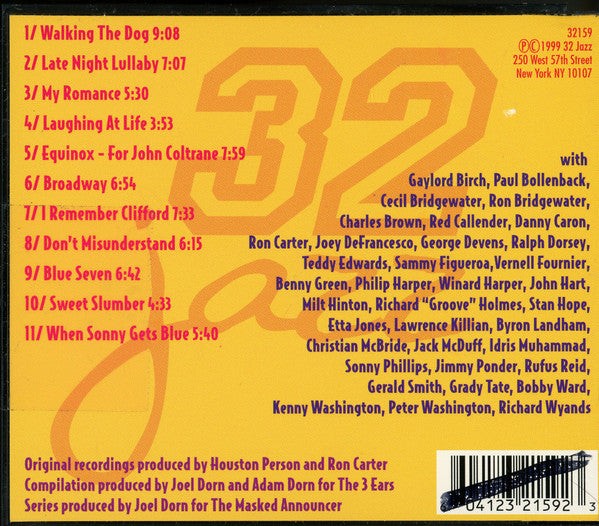 Houston Person : A Little Houston On The Side (CD, Comp)