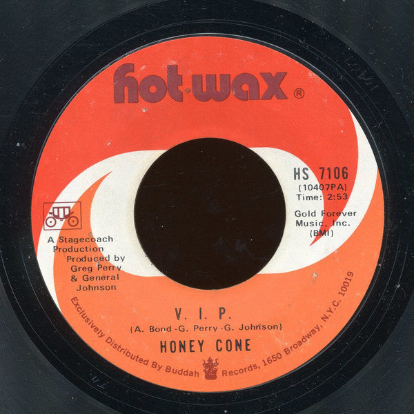 Honey Cone : Stick - Up / V.I.P.  (7", Single, Styrene, Ter)