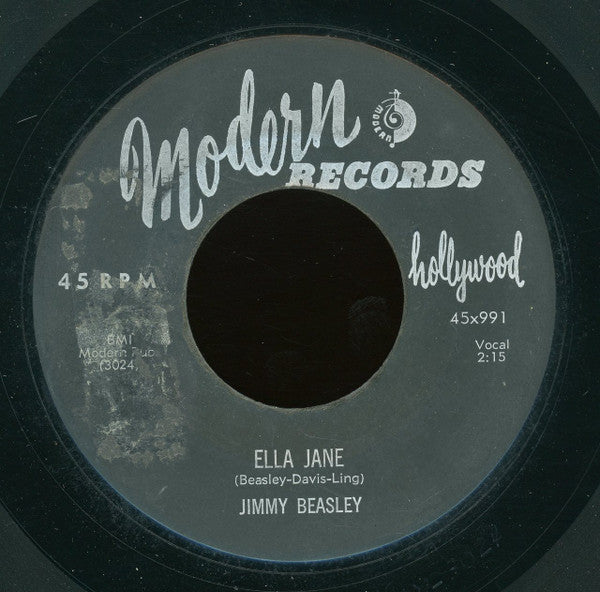 Jimmy Beasley : Ella Jane (7")