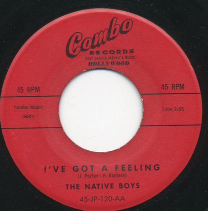 The Native Boys : Oh Let Me Dream (7", RP)