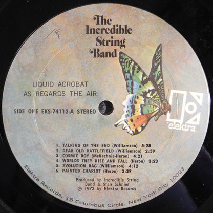 The Incredible String Band : Liquid Acrobat As Regards The Air (LP, Album, Pit)