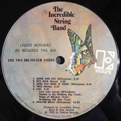 The Incredible String Band : Liquid Acrobat As Regards The Air (LP, Album, Pit)