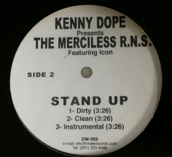 The Merciless R.N.S. : Tonight's the Night Remix / Stand Up (12")
