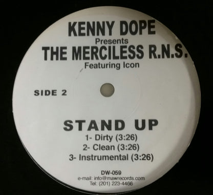 The Merciless R.N.S. : Tonight's the Night Remix / Stand Up (12")