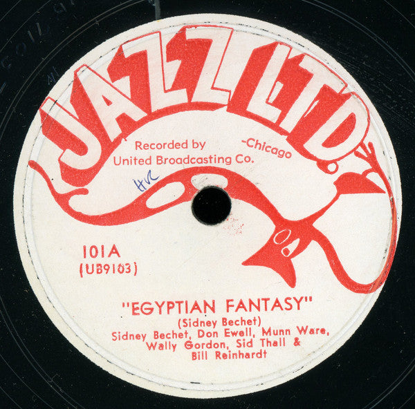 Sidney Bechet's Jazz Ltd. Orchestra : Egyptian Fantasy (Shellac, 10")