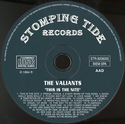 The Valiants : This Is The Night (CD, Comp)