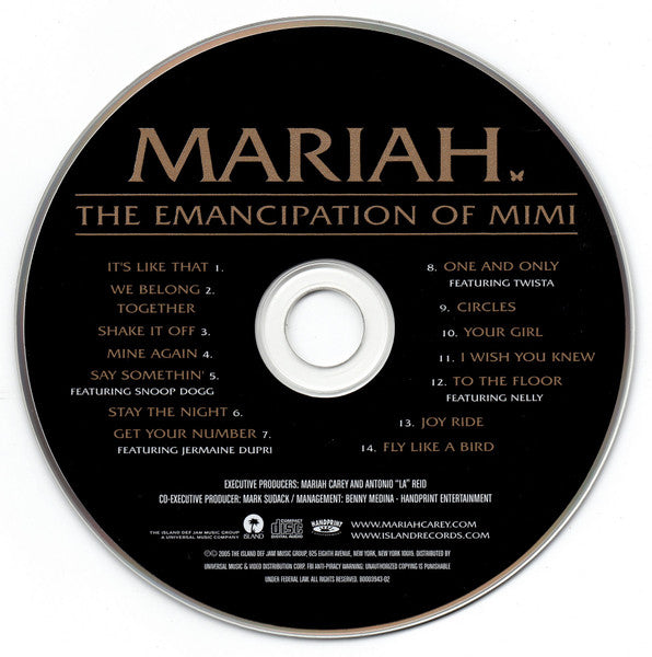 Mariah Carey : The Emancipation Of Mimi (CD, Album)