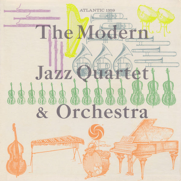 The Modern Jazz Quartet : The Modern Jazz Quartet & Orchestra (LP, Album, Mono, Dee)