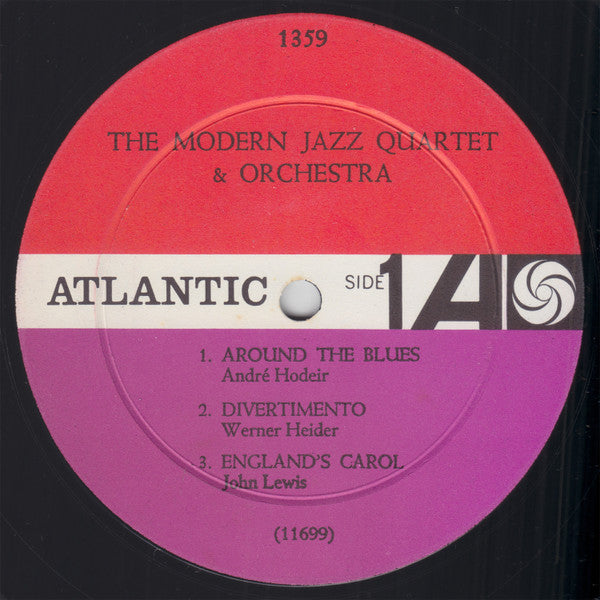 The Modern Jazz Quartet : The Modern Jazz Quartet & Orchestra (LP, Album, Mono, Dee)