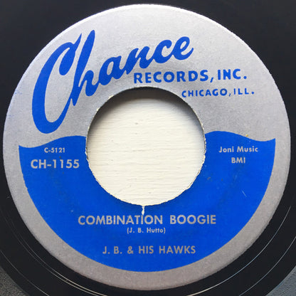 J.B. Hutto & The Hawks : Now She's Gone / Combination Boogie (7", Unofficial)