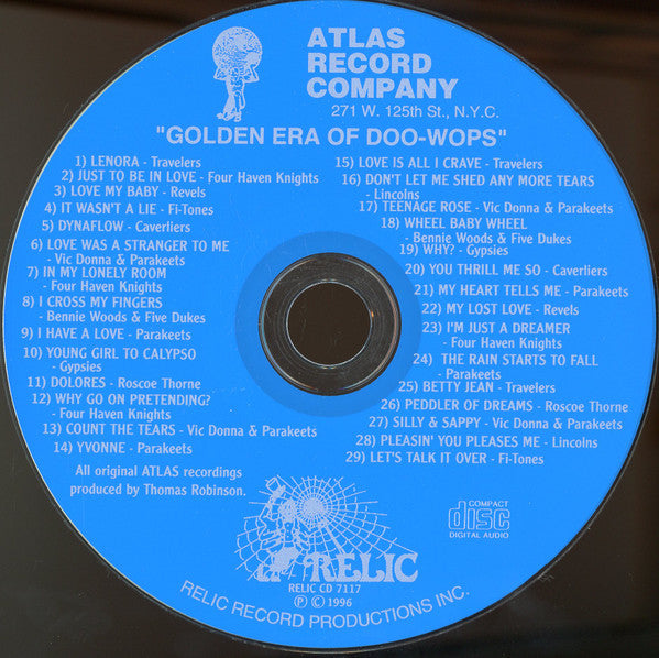 Various : The Golden Era Of Doowops: The Groups Of Atlas Records (CD, Comp)