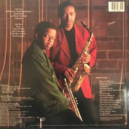 Terence Blanchard / Donald Harrison : Discernment (LP, Album)