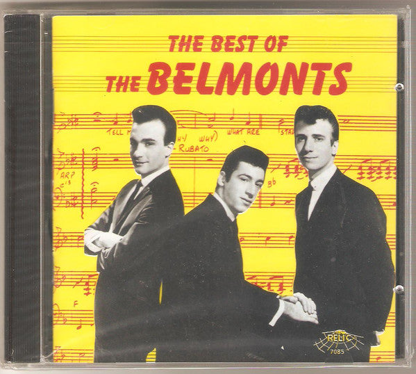 The Belmonts : The Best Of The Belmonts (CD, Comp, Mono)