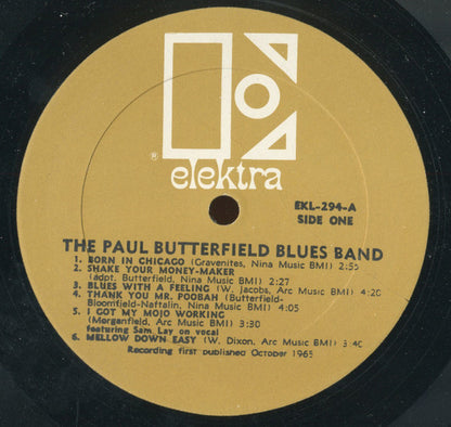 The Paul Butterfield Blues Band : The Paul Butterfield Blues Band (LP, Album, Mono, RP)