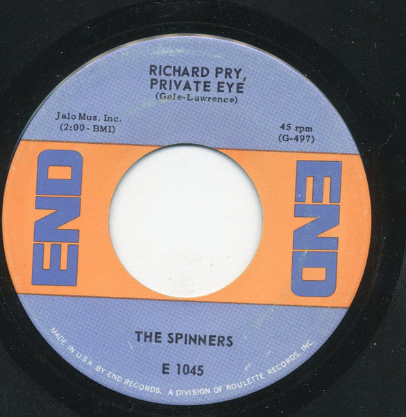 The Spinners (16) : Birdwatchin' (7", RE)
