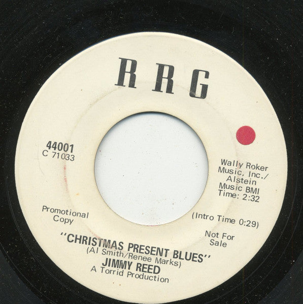 Jimmy Reed : Crying Blind / Christmas Present Blues (7", Single, Promo)