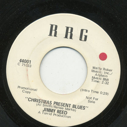 Jimmy Reed : Crying Blind / Christmas Present Blues (7", Single, Promo)