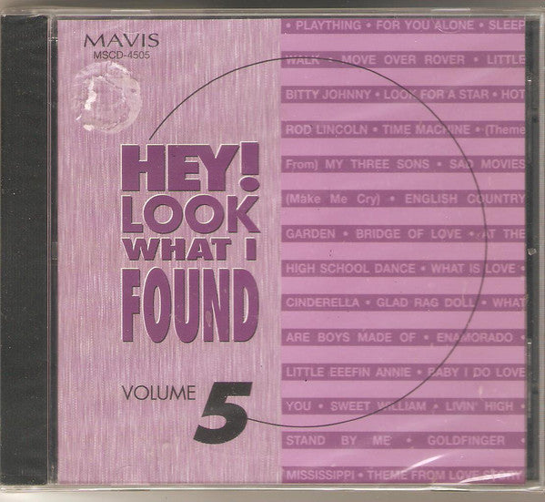 Various : Hey! Look What I Found Volume 5 (CD, Comp)