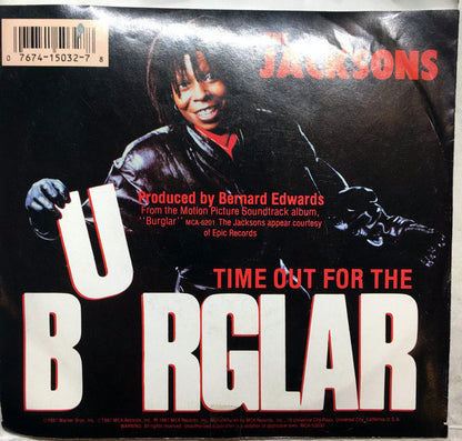 The Jacksons / The Distance (2) : Time Out For The Burglar (7")