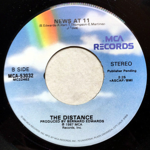 The Jacksons / The Distance (2) : Time Out For The Burglar (7")