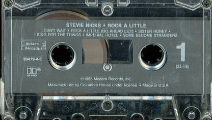 Stevie Nicks : Rock A Little (Cass, Album, Club, Dol)