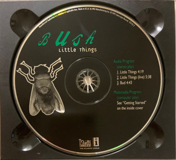 Bush : Little Things (CD, Single, Enh, Dig)