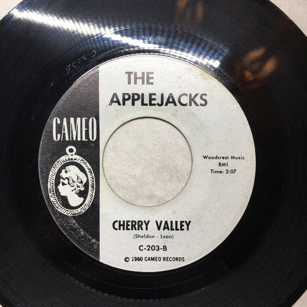 The Applejacks (2) : Mexican Hat Twist / Cherry Valley (7", Promo)
