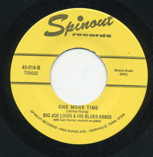 Big Joe Louis & His Blues Kings : Wine Head / One More Time (7", Single)